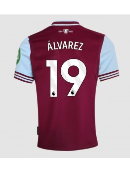 Muži Futbalové oblečenie West Ham United Edson Alvarez #19 2024-25 Krátky Rukáv - Domáci